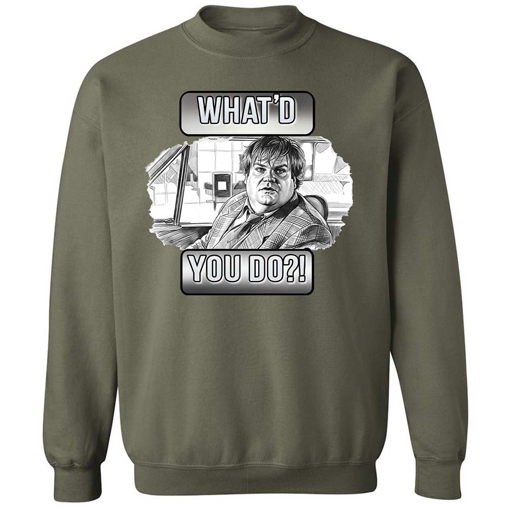 Classic Unisex Sweatshirt - TR5HG98U - Military Green - 9