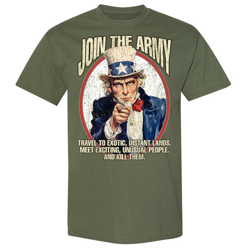 Join The Army - Military Green - 9