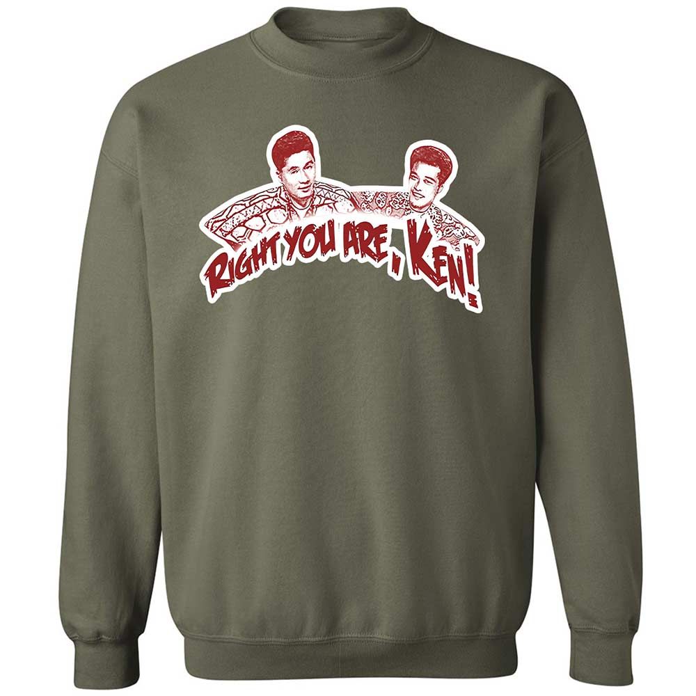 Classic Unisex Sweatshirt - A69XCY27 - Military Green - 9