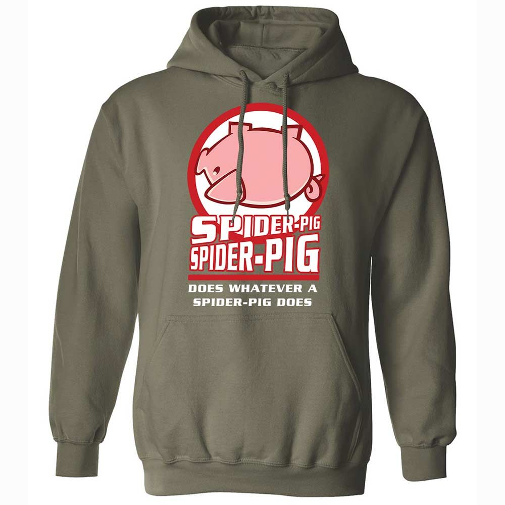 Spider-Pig, Spider-Pig - Military Green - 9