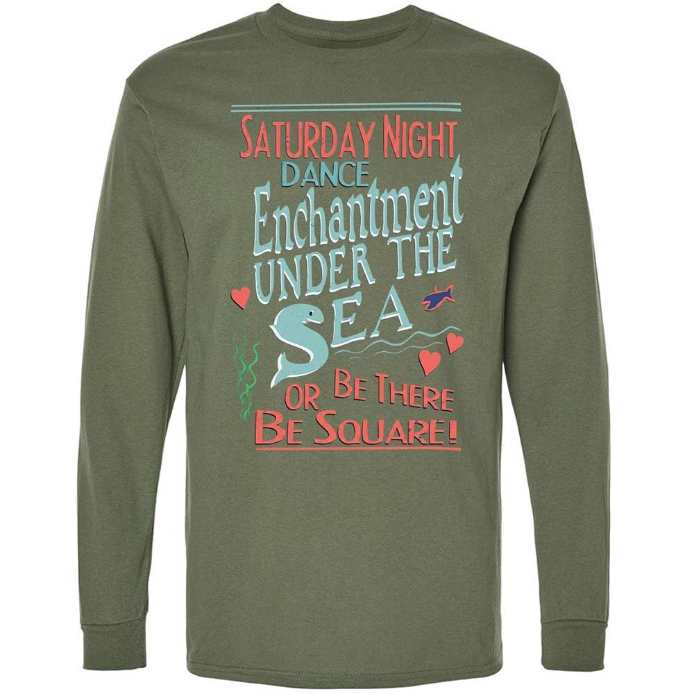 Enchantment Under the Sea Dance - Military Green - 9