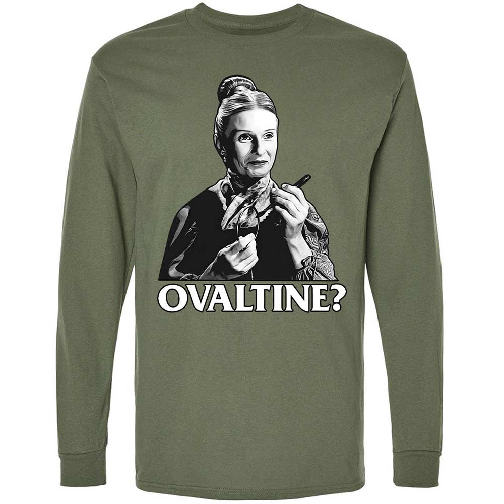 Long Sleeve T-Shirt - 6RF1CC4H - Military Green - 9