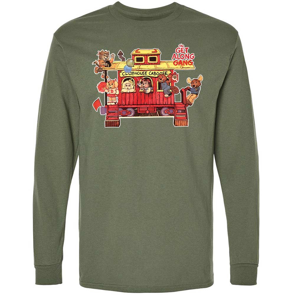 Long Sleeve T-Shirt - PUNVPKXX - Military Green - 9