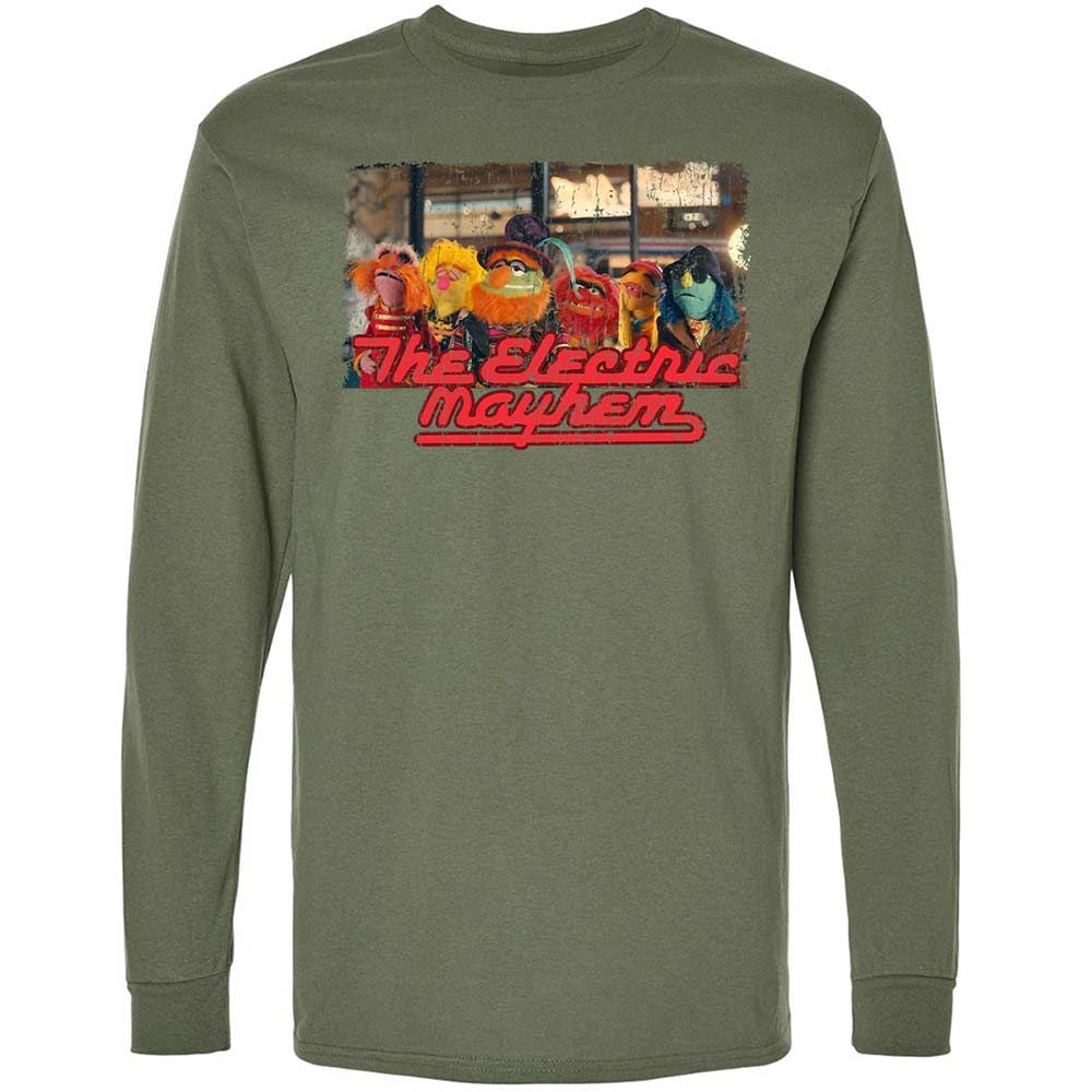 Long Sleeve T-Shirt - 7BRMRL2G - Military Green - 9