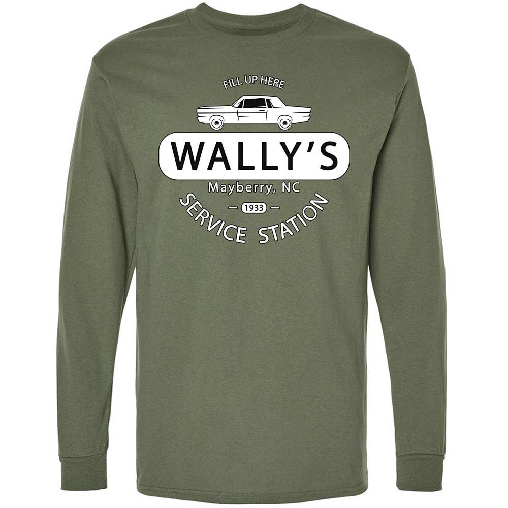 Long Sleeve T-Shirt - 7FWUPTQN - Military Green - 9