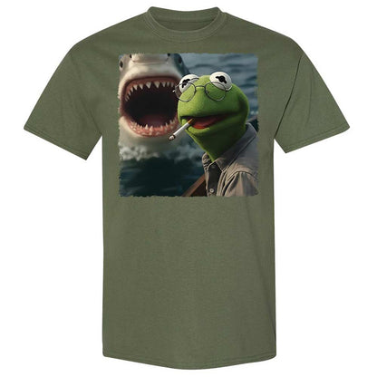 Classic Unisex T-Shirt - KYL3K8YQ - Military Green - 9