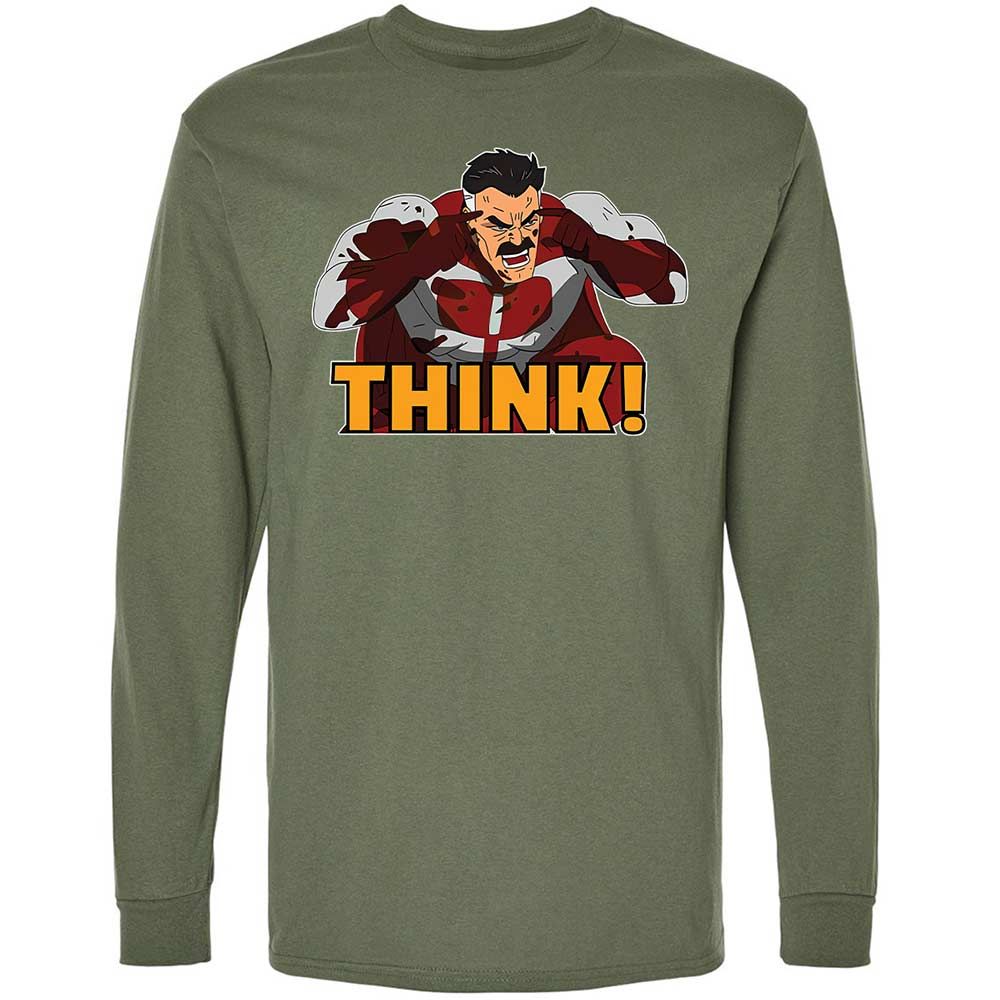 Long Sleeve T-Shirt - LC6DDVZ9 - Military Green - 9