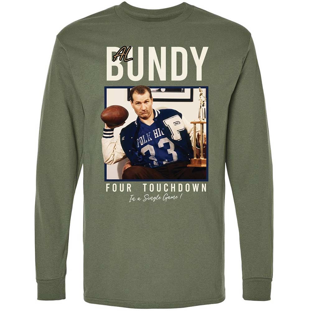 Long Sleeve T-Shirt - BSBT9V3C - Military Green - 9