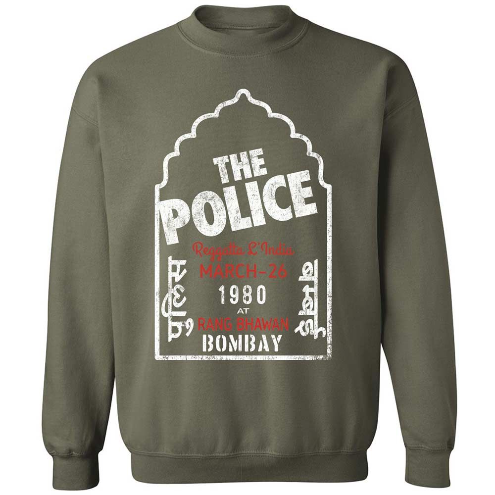 Classic Unisex Sweatshirt - Q45MC7JT - Military Green - 9