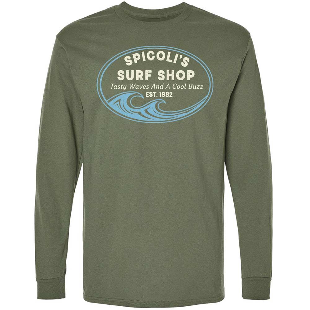 Long Sleeve T-Shirt - RXD35KA9 - Military Green - 9