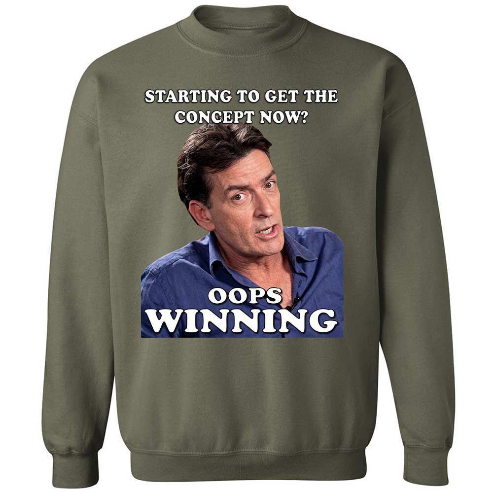 Classic Unisex Sweatshirt - 2KQZ39M4 - Military Green - 9