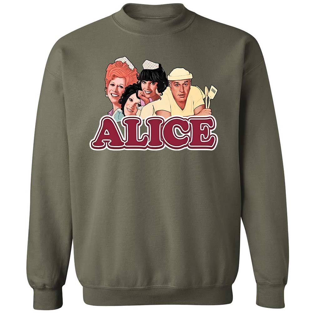 Classic Unisex Sweatshirt - DQ6WSJRE - Military Green - 9