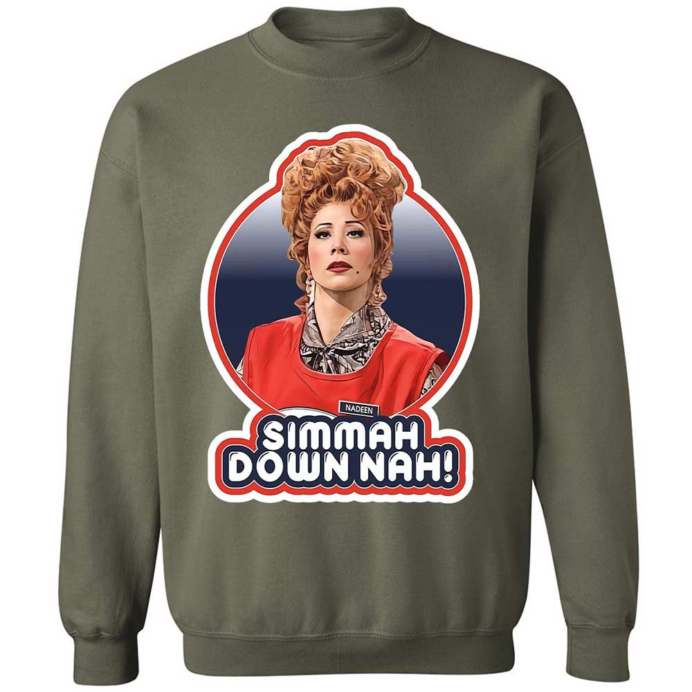 Simmah down nah! - Military Green - 9