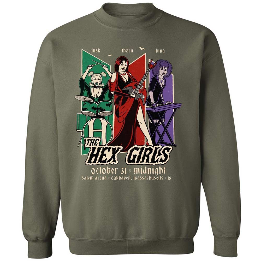 Hex Girl - Military Green - 9