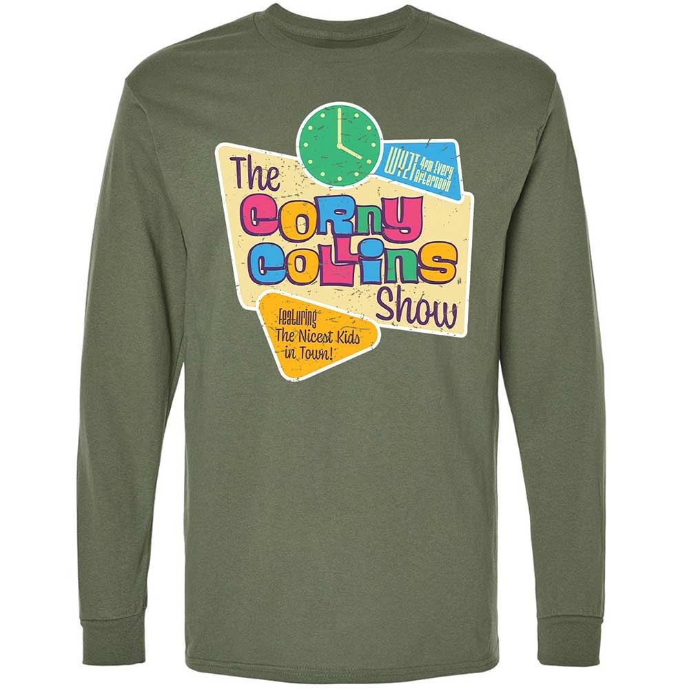 Long Sleeve T-Shirt - V8JA5TKS - Military Green - 9
