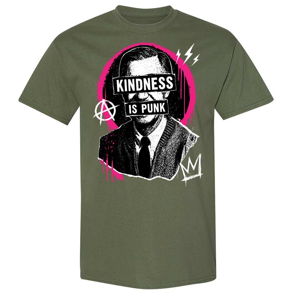 Kindness is Punk - Military Green - 9