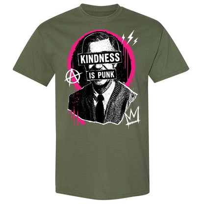 Kindness is Punk - Military Green - 9