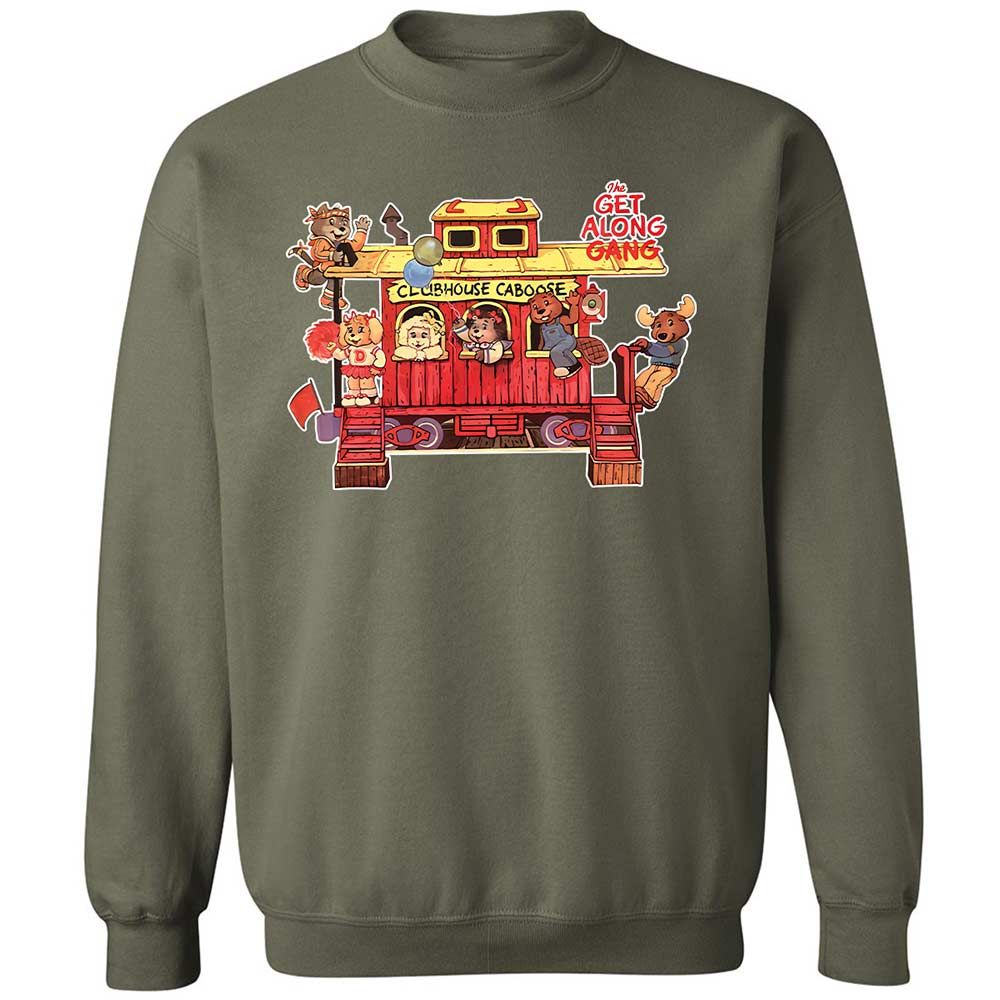 Classic Unisex Sweatshirt - QWER57Y9 - Military Green - 9