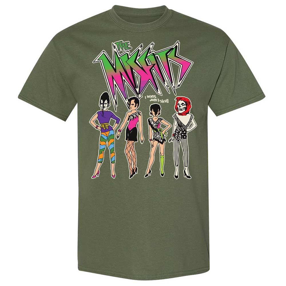 I want Jem's skull - Military Green - 9