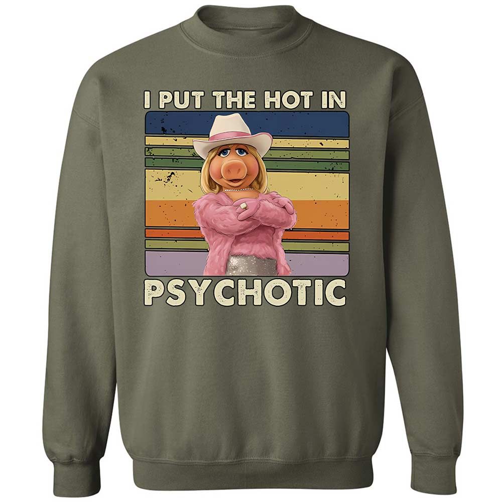 Classic Unisex Sweatshirt - 38M1XLFL - Military Green - 9