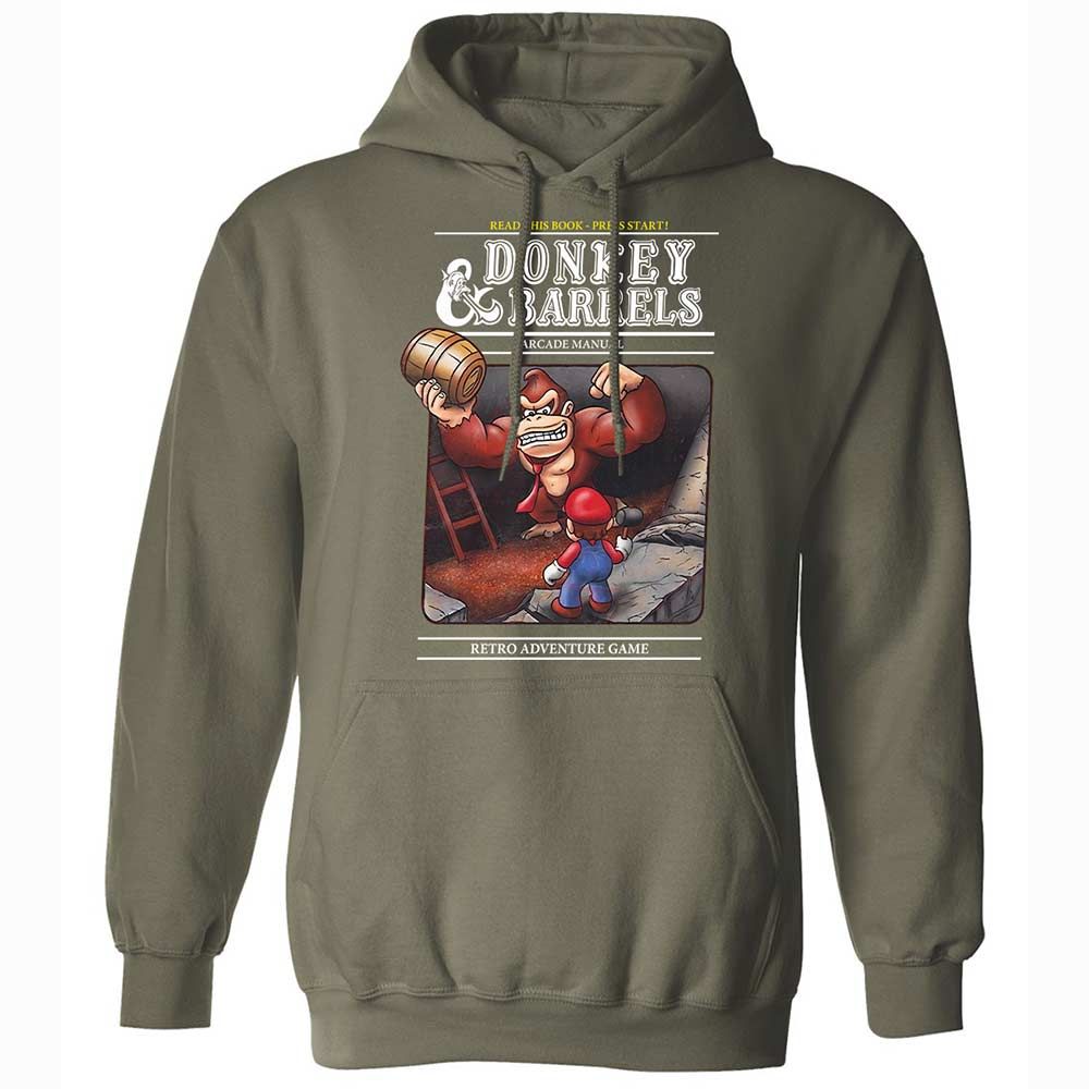 Classic Unisex Hoodie - LTCHY64T - Military Green - 9