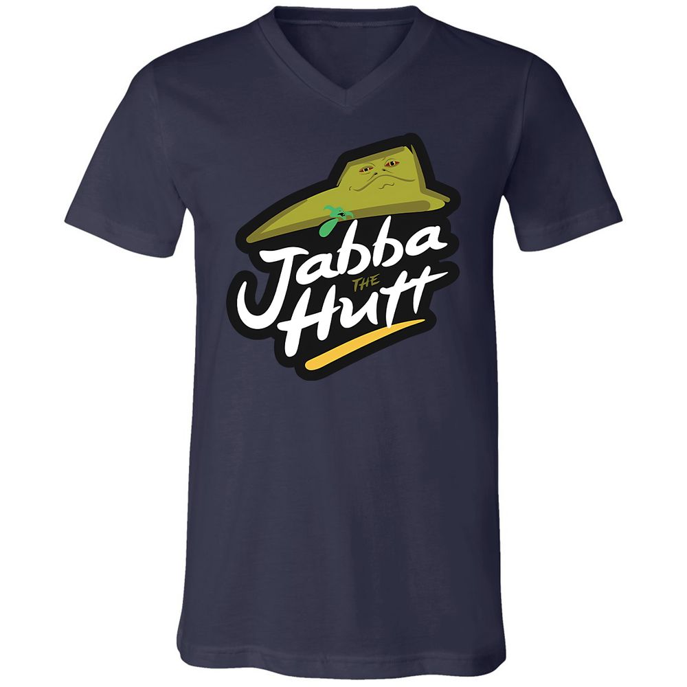 Unisex V-Neck T-Shirt - D4MF764W - Navy - 9