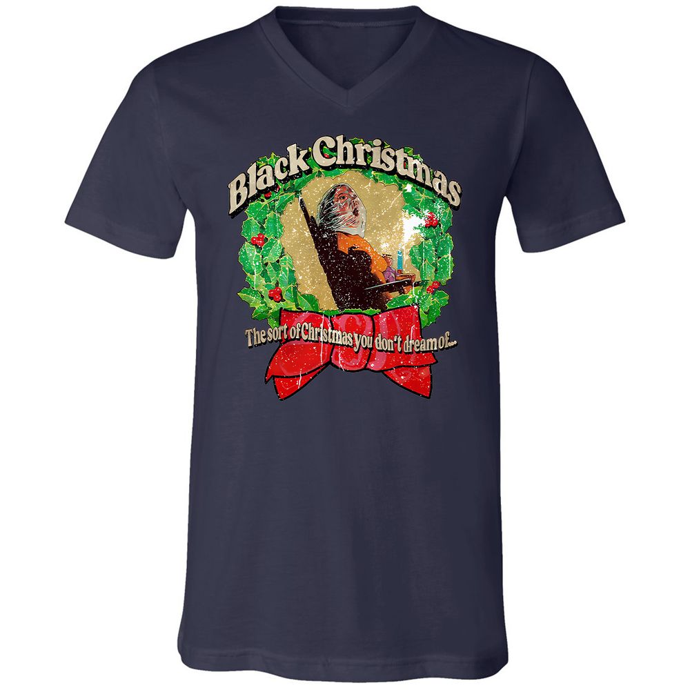 Unisex V-Neck T-Shirt - FBB182PE - Navy - 9