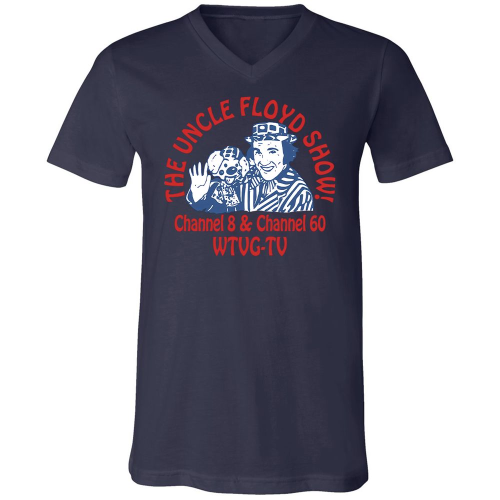 Unisex V-Neck T-Shirt - MMDVD4JZ - Navy - 9