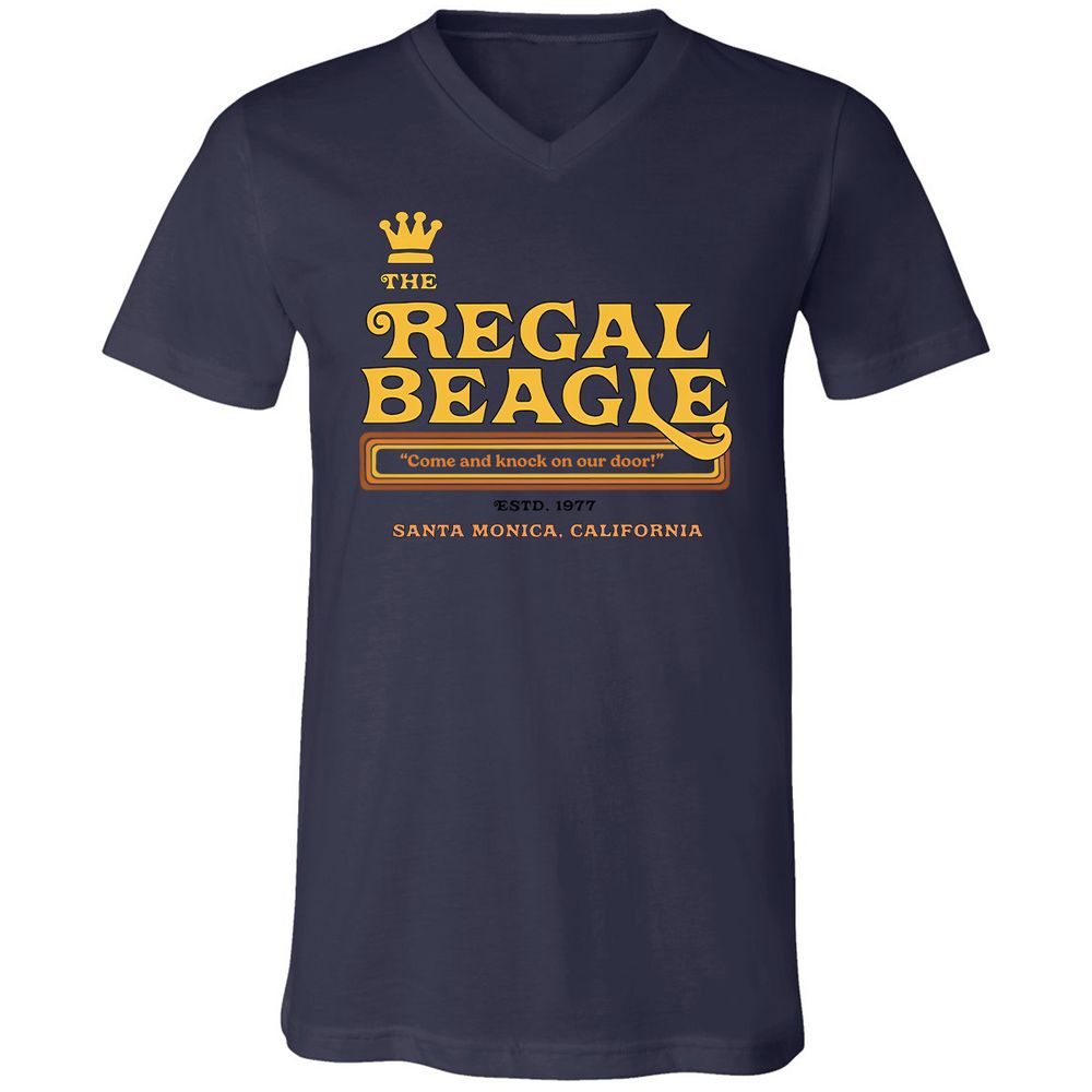 Unisex V-Neck T-Shirt - WSK2H34M - Navy - 9