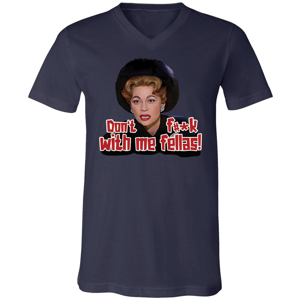 Unisex V-Neck T-Shirt - LSMPKTT8 - Navy - 9
