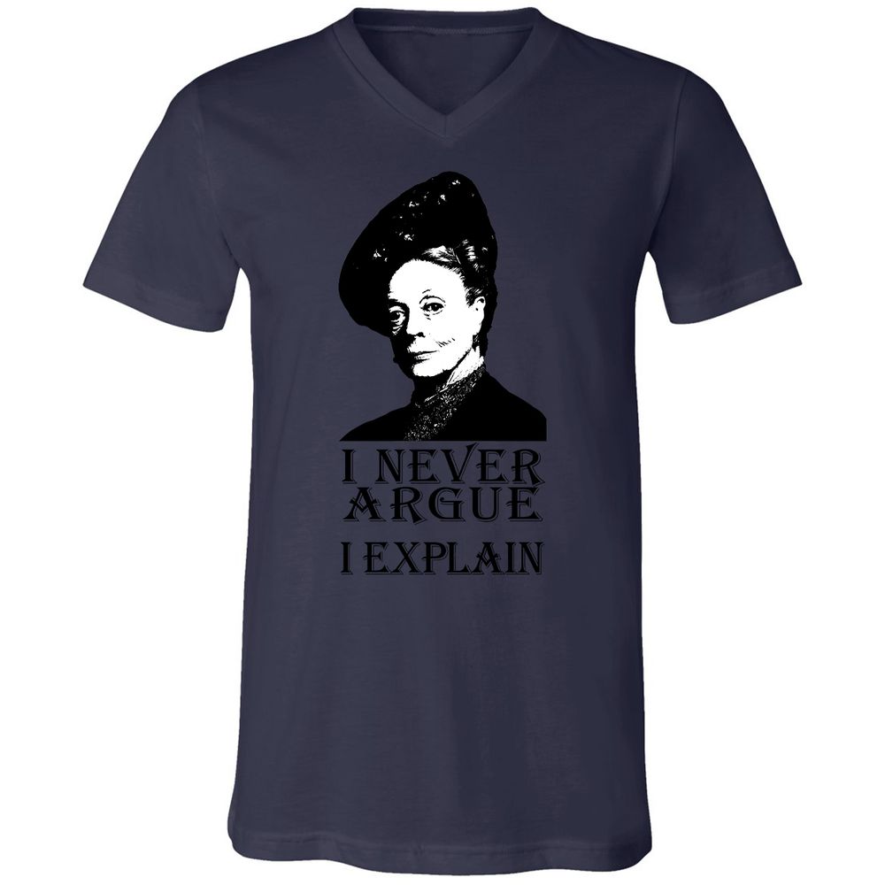 I never argue - Navy - 9