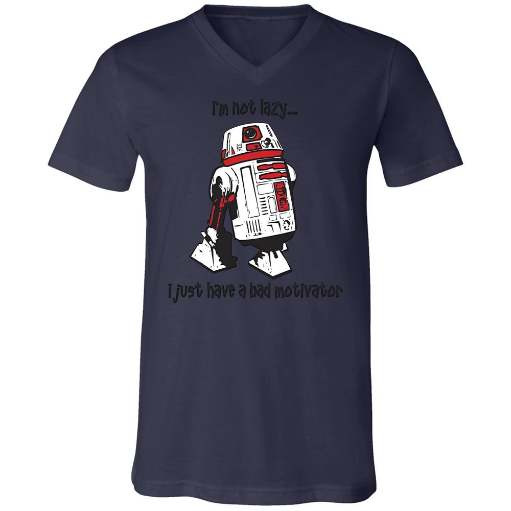 Unisex V-Neck T-Shirt - FC62ND4J - Navy - 9