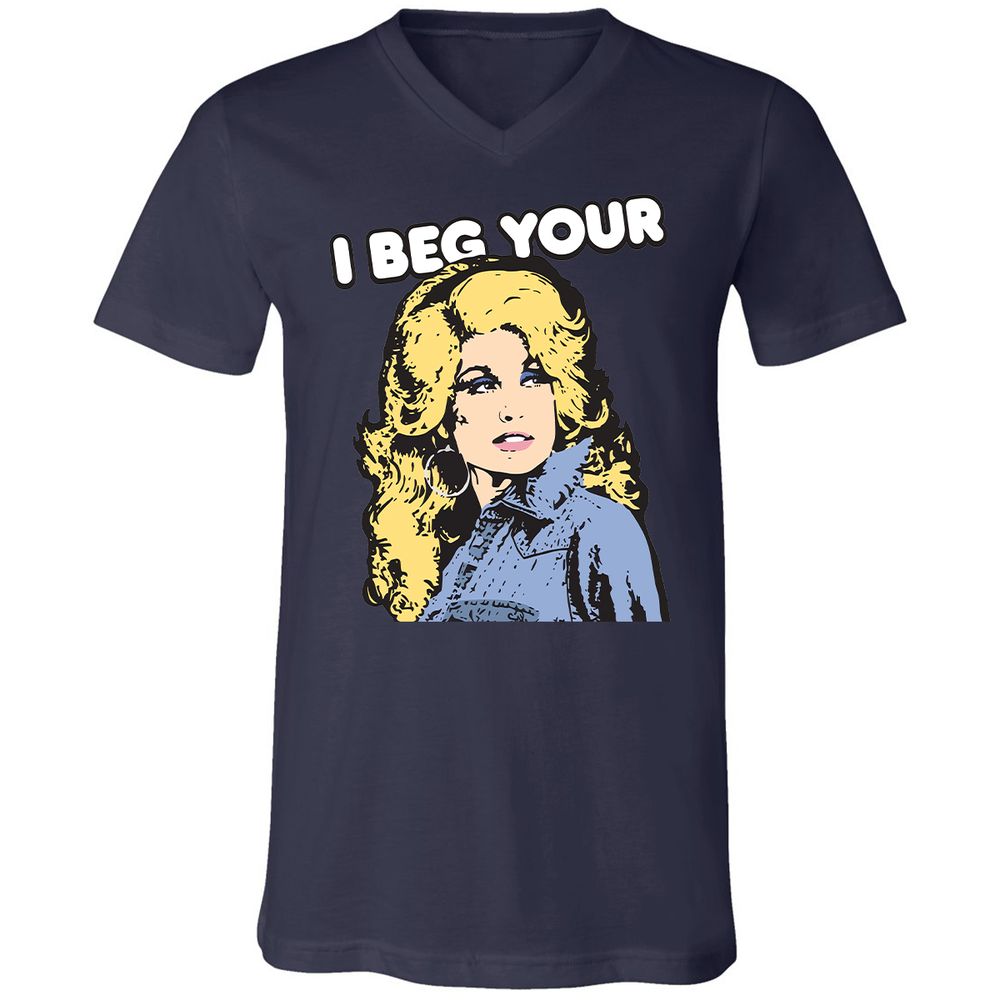 Unisex V-Neck T-Shirt - 4PENAXWA - Navy - 9