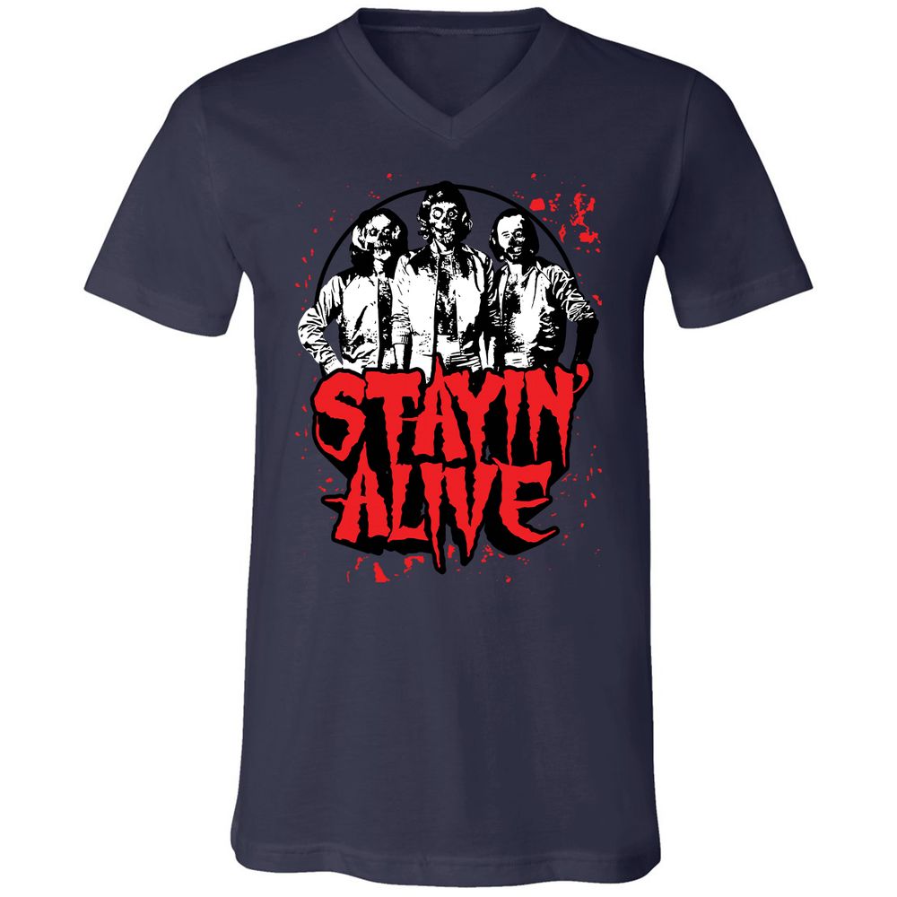 Bee Gees Stay Alive - Navy - 9