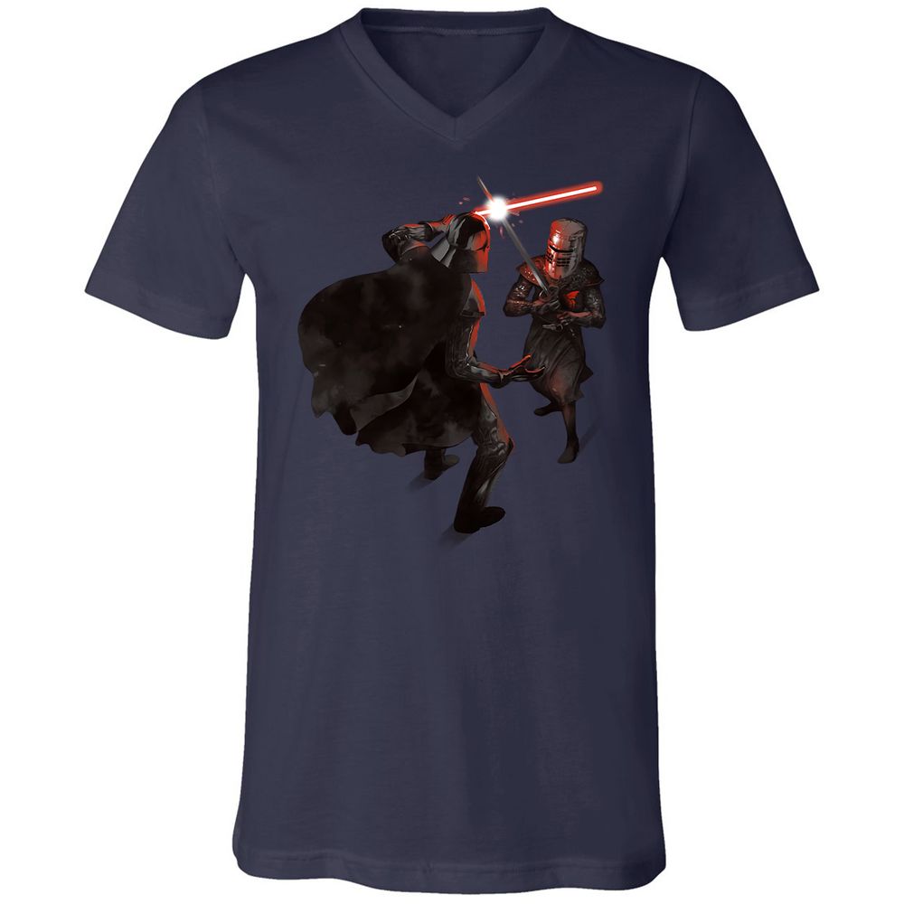 Unisex V-Neck T-Shirt - 16F16CUK - Navy - 9