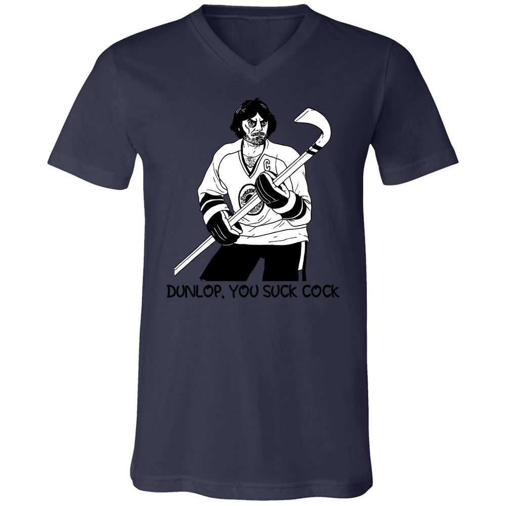 Unisex V-Neck T-Shirt - 9N6CDA4T - Navy - 9