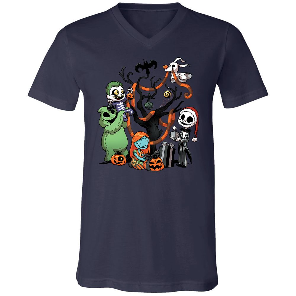 Unisex V-Neck T-Shirt - N5VNT14P - Navy - 9