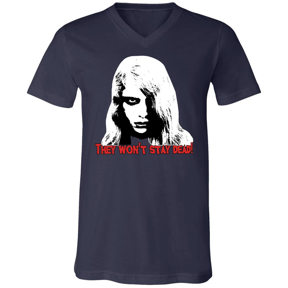 Unisex V-Neck T-Shirt - ADR69PNJ - Navy - 9