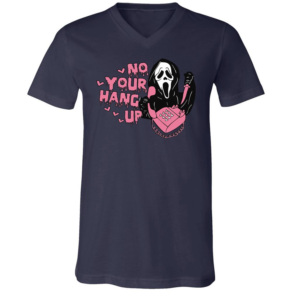 Unisex V-Neck T-Shirt - J9M7CK15 - Navy - 9