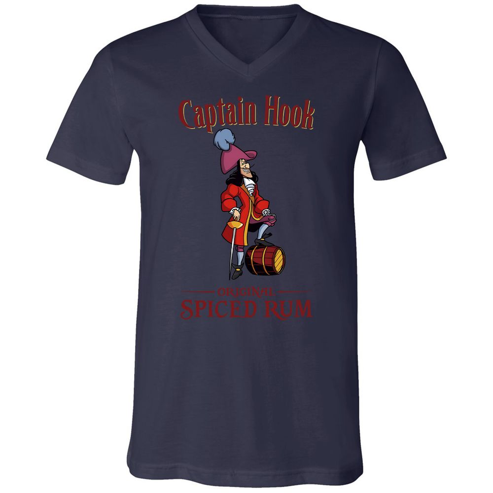 Unisex V-Neck T-Shirt - TJZ4Z6EP - Navy - 9