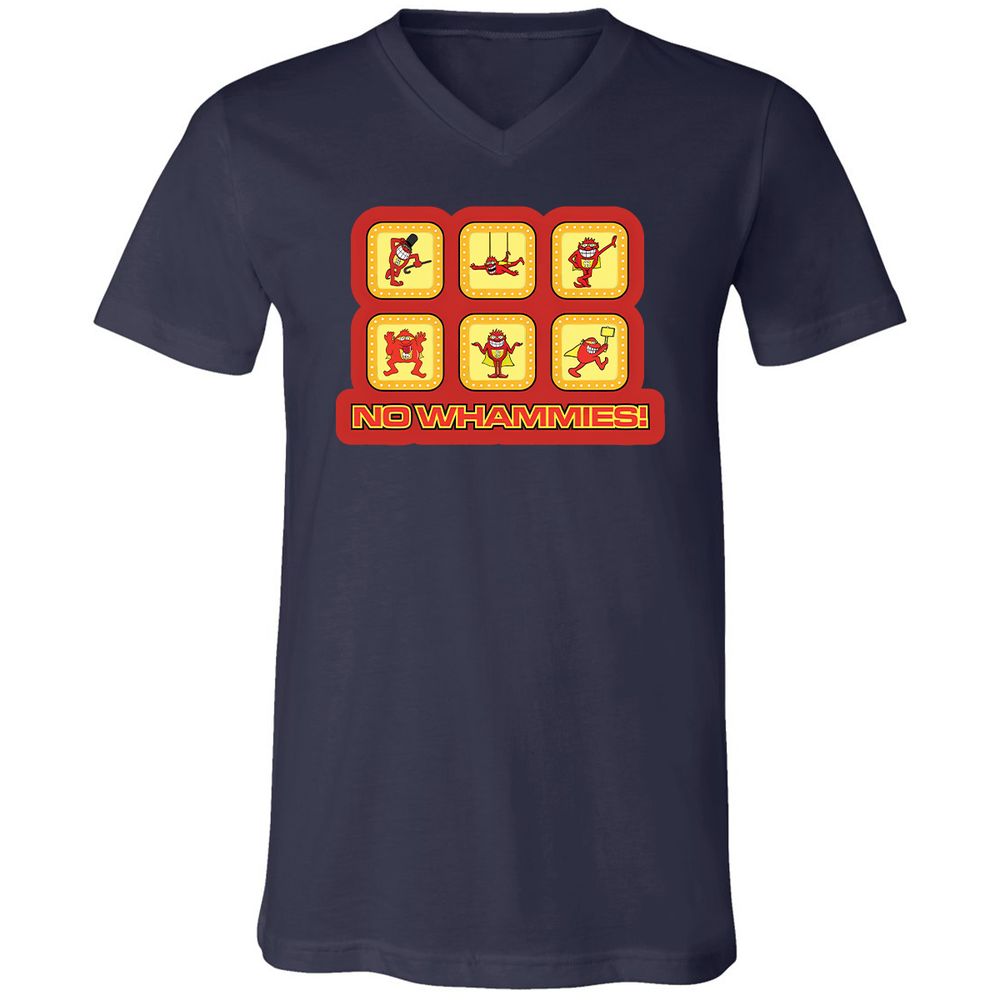 Unisex V-Neck T-Shirt - U3CUMYB6 - Navy - 9