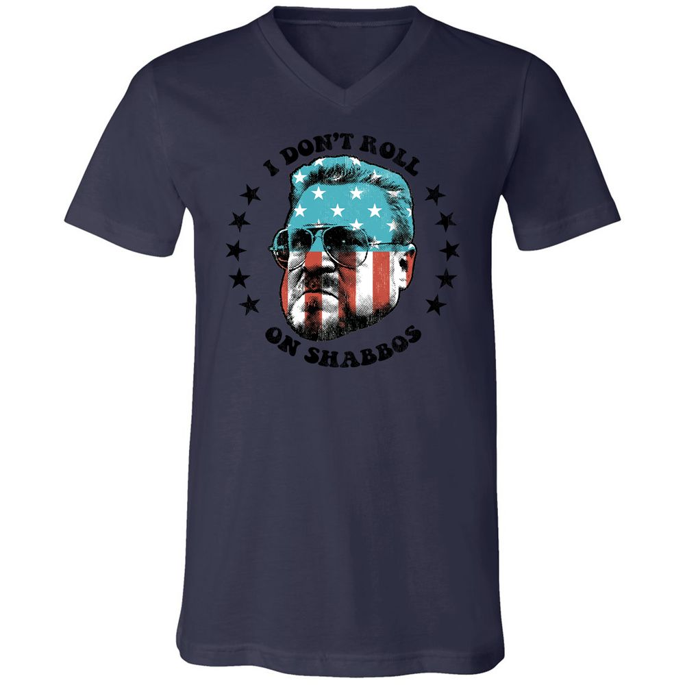 Unisex V-Neck T-Shirt - ZFX29XY1 - Navy - 9
