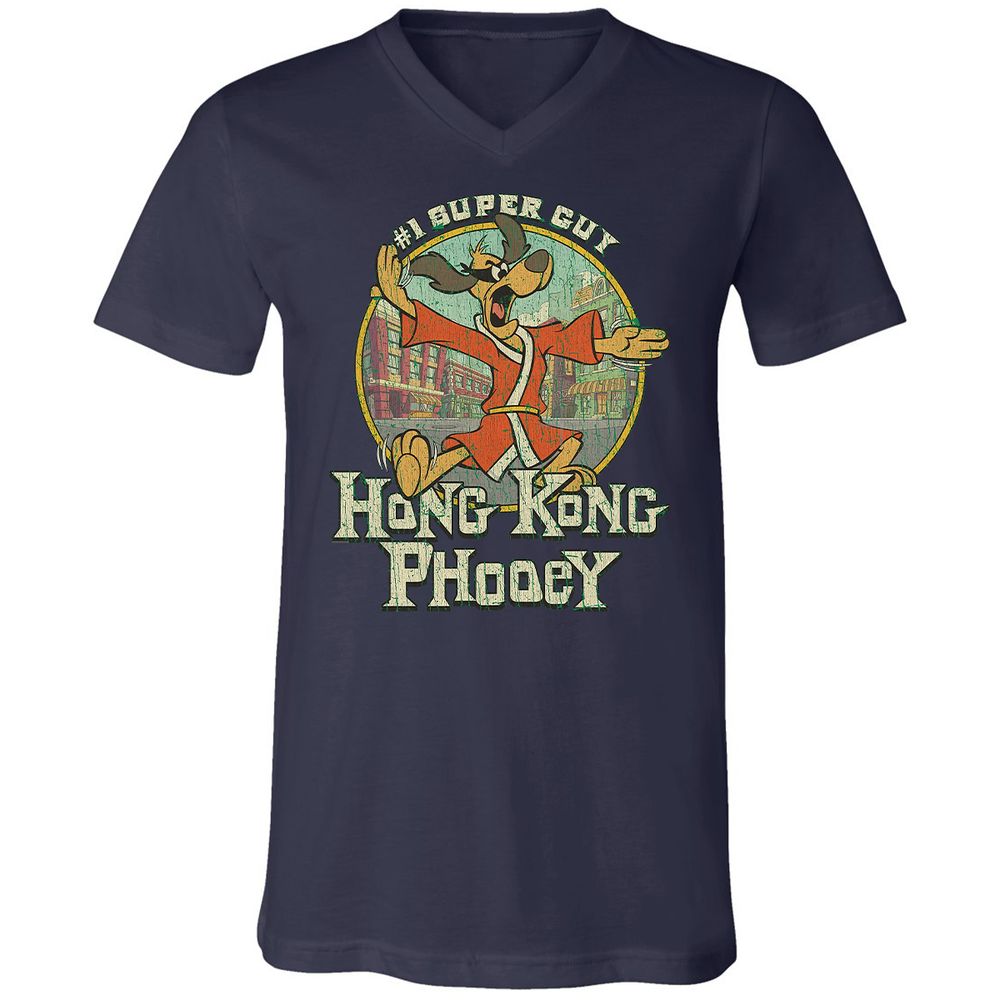 Unisex V-Neck T-Shirt - JEVKKG29 - Navy - 9