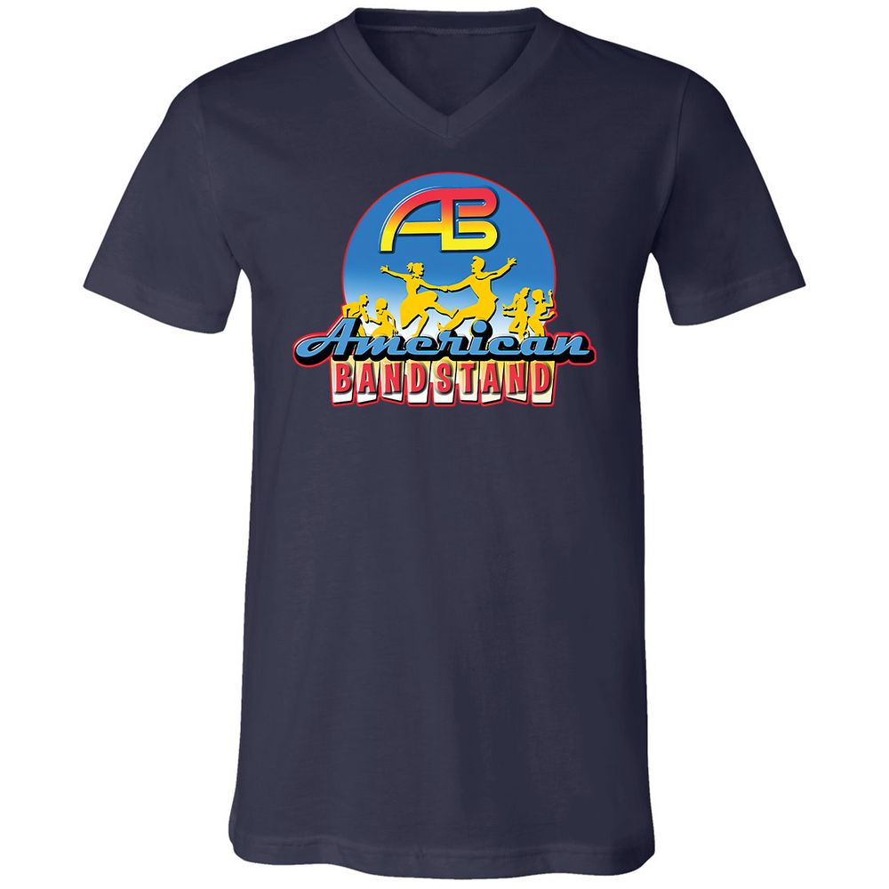 Unisex V-Neck T-Shirt - GDMN6TPM - Navy - 9