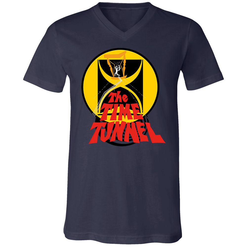 Unisex V-Neck T-Shirt - Y5USDS35 - Navy - 9
