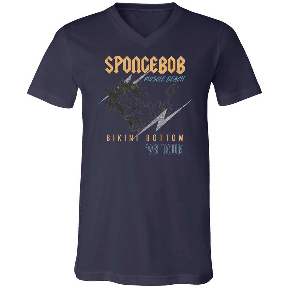 Unisex V-Neck T-Shirt - GYZG71T2 - Navy - 9