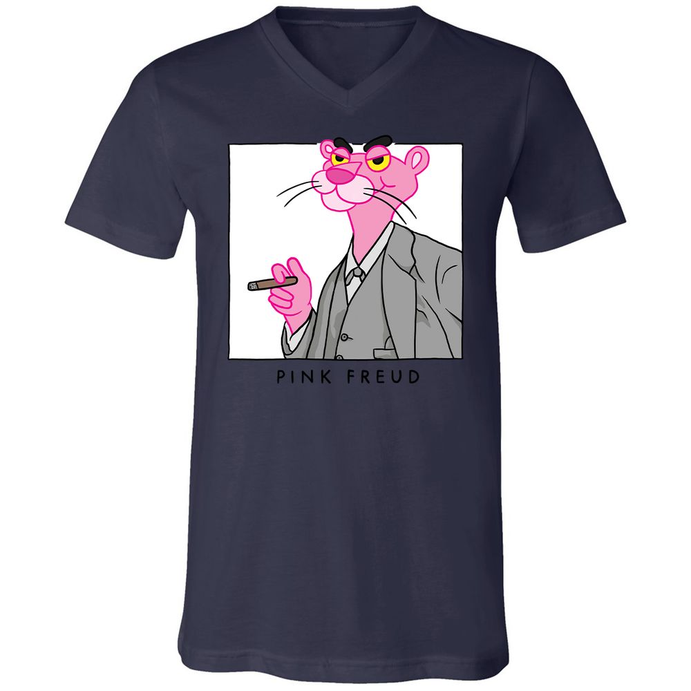 Unisex V-Neck T-Shirt - UR36NS3W - Navy - 9