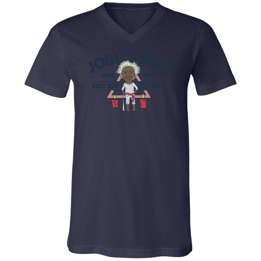 Unisex V-Neck T-Shirt - TJ724RGP - Navy - 9