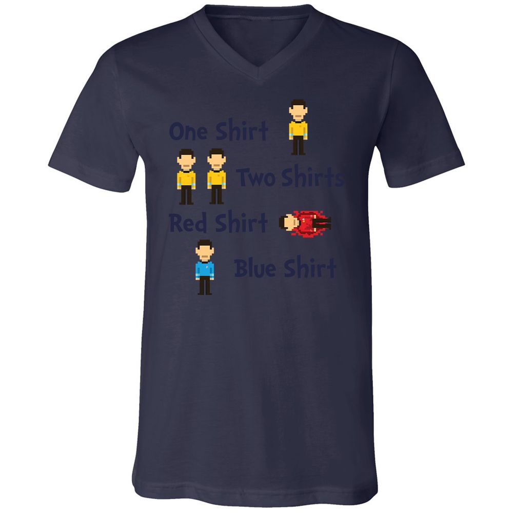 Red Shirt, Blue Shirt - Navy - 9