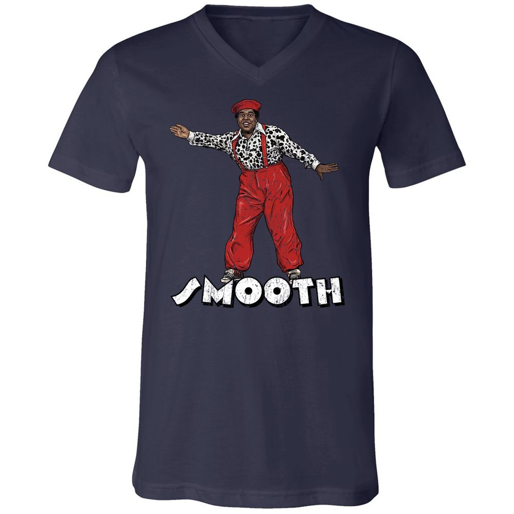 Unisex V-Neck T-Shirt - K9KZVMKX - Navy - 9